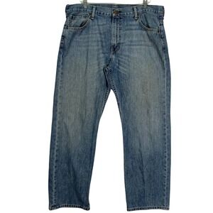 Levi's 569 Baggy Straight Blue Jean's‎ 90s Y2K Mid Vintage Wash 36x30 Well Loved